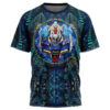 Hooktab Abstract Gundam Anime T-Shirt