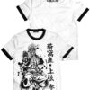 Akaza B&W Demon Slayer Anime Unisex T-Shirt