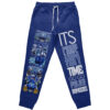 Blue Ranger Mighty Morphin Power Rangers Streetwear Otaku Cosplay Anime Sweatpants