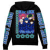 Blue Lock Streetwear Otaku Cosplay Anime Zip Hoodie