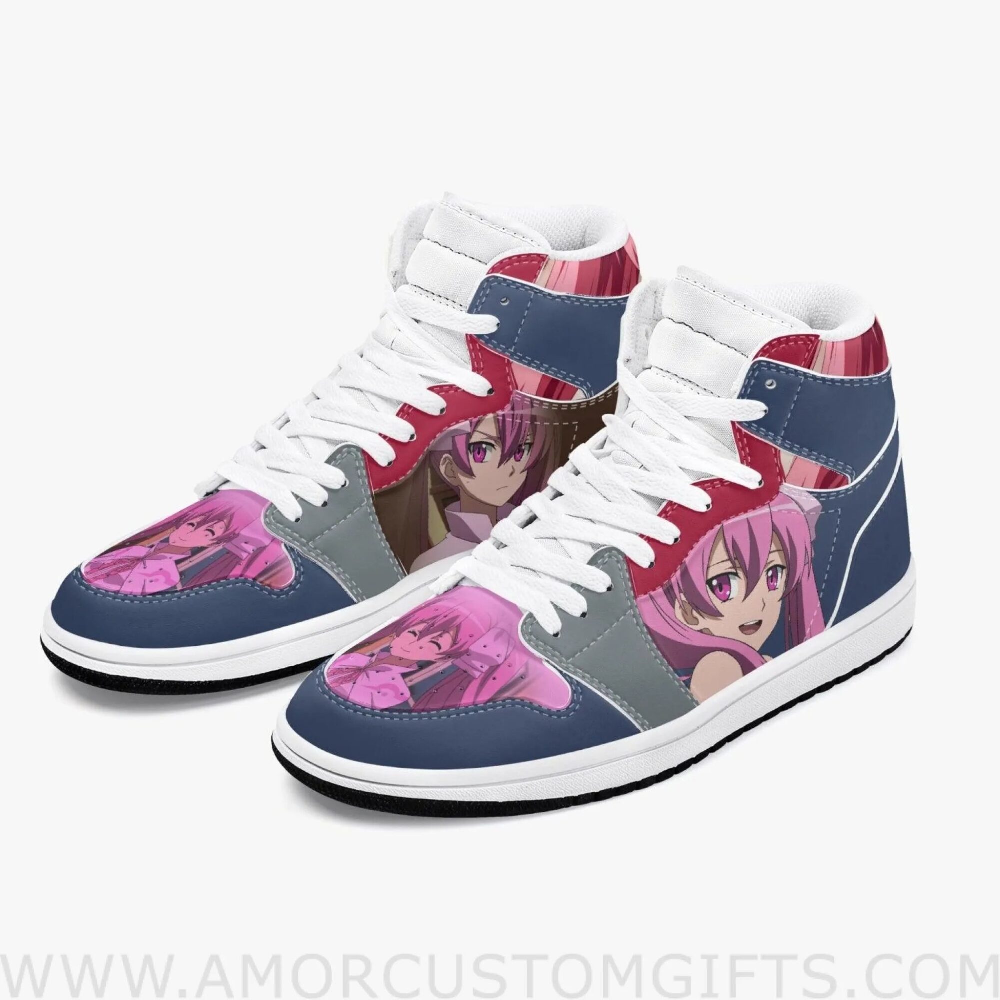 Custom Akame Ga Kill Mine JD1 Anime Sneakers