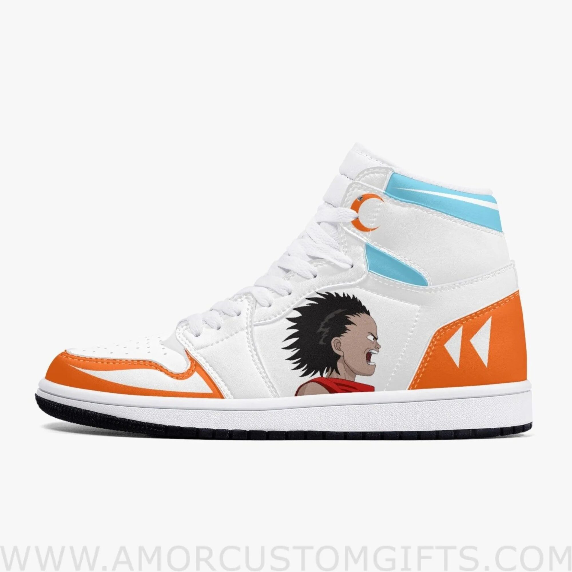 Custom Akira Tetsuo JD1 Anime Sneakers Mid 1 Basketball Shoes