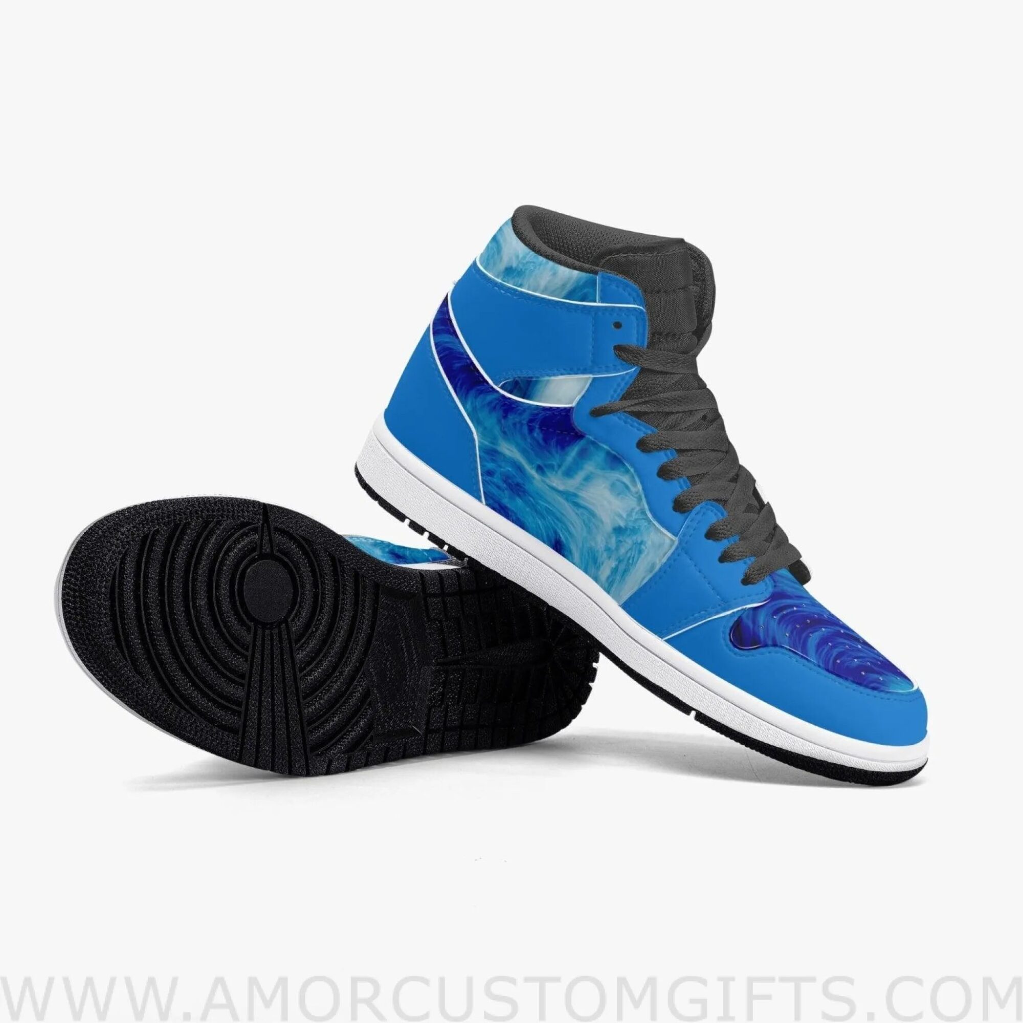 Custom Assassination Classroom Nagisa Shiota JD1 Anime Sneakers Mid 1 Basketball Shoes