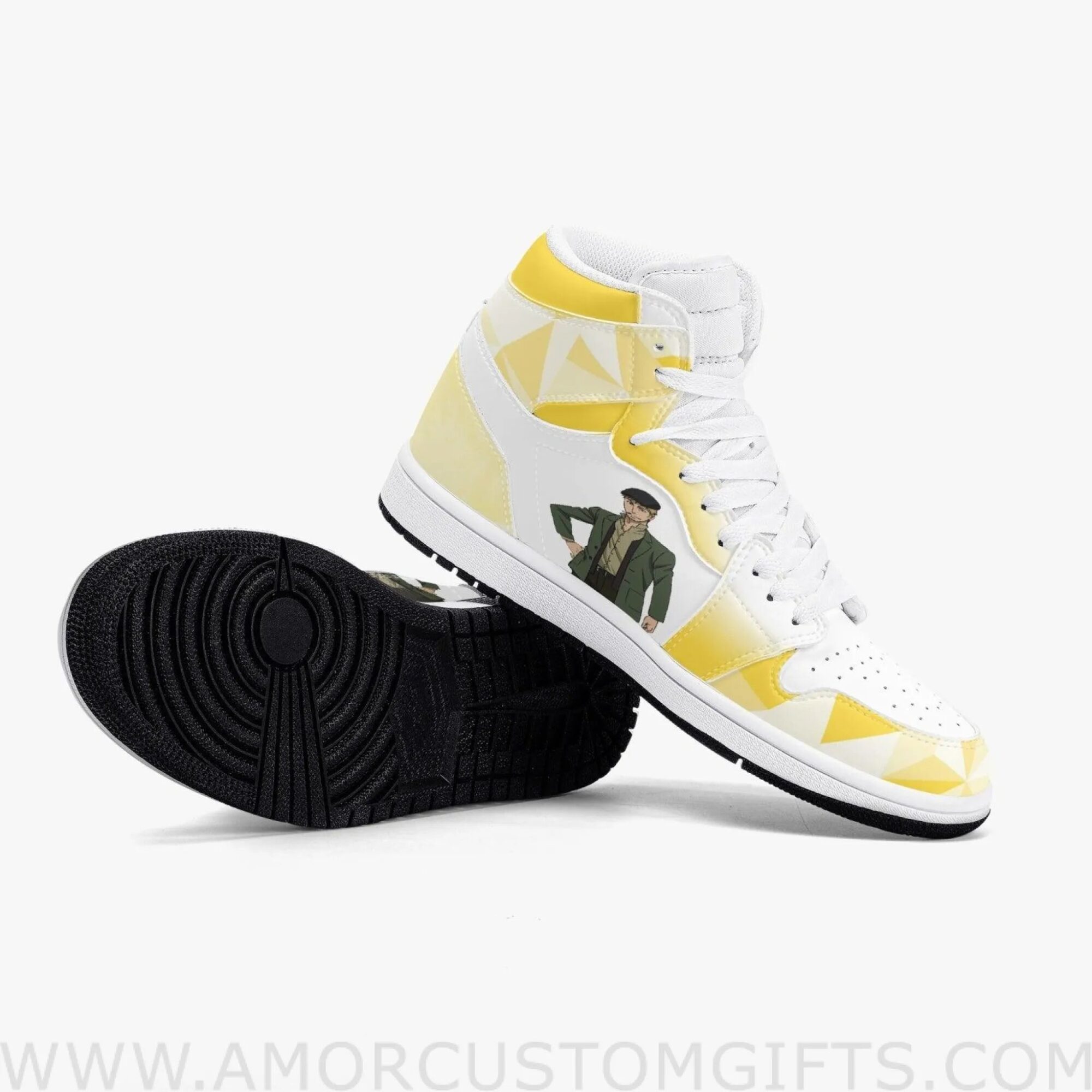 Custom Black Butler Bardroy JD1 Anime Sneakers Mid 1 Basketball Shoes