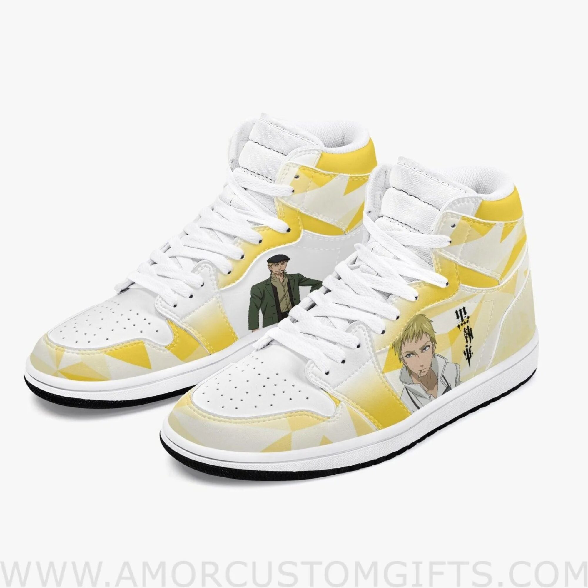 Custom Black Butler Bardroy JD1 Anime Sneakers Mid 1 Basketball Shoes