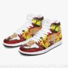 Custom Demon Slayer Rengoku JD1 Anime Shoes Mid Top Sneakers