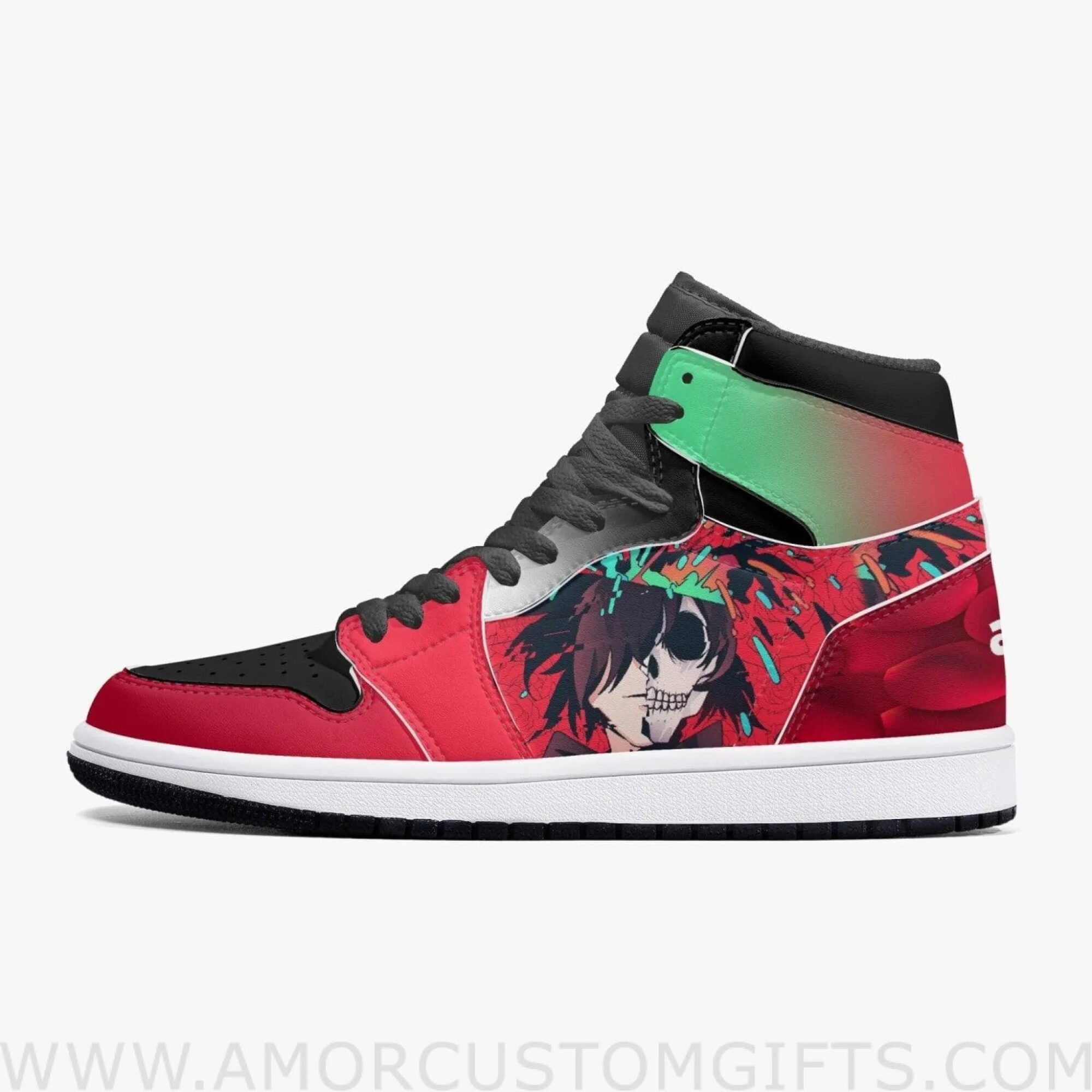 Custom Dororo Hyakkimaru JD1 Anime Sneakers Mid 1 Basketball Shoes