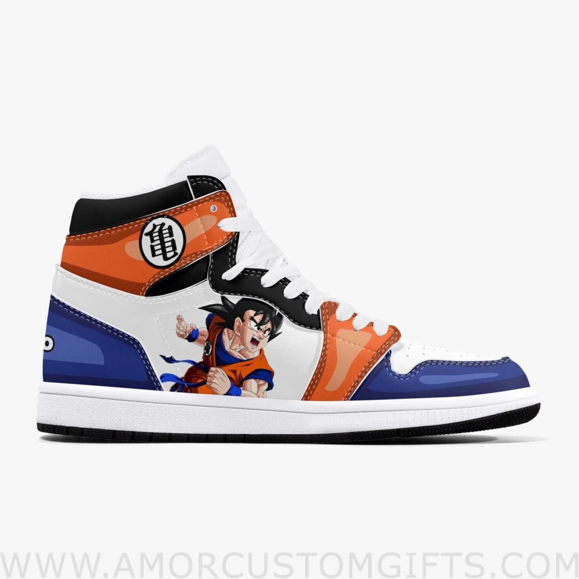 Custom Dragon Ball Super Goku JD1 Anime Sneakers