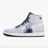 Custom Genshin Impact Ayaka JD1 Anime Sneakers Mid 1 Basketball Shoes