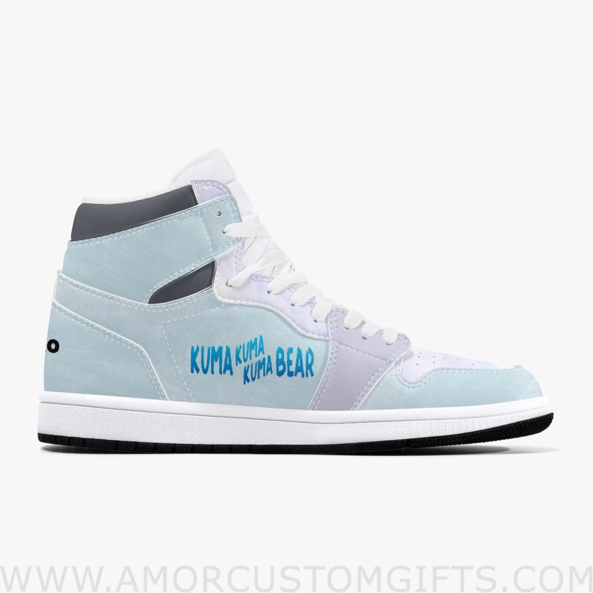 Custom Kuma Kuma Kuma Bear Fina JD1 Anime Sneakers Mid 1 Basketball Shoes