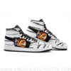 Custom Makoto Shishio Rurouni Kenshin Mid Top Basketball Sneakers Shoes | Personalizable Anime Fan Sneakers