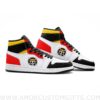 Custom Monkey D. Luffy One Piece Mid Top Basketball Sneakers Shoes | Personalizable Anime Fan Sneakers