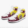 Custom One Piece Edward Newgate JD1 Anime Sneakers Mid 1 Basketball Shoes