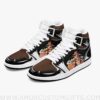 Custom One Piece Portgas D. Ace JD1 Anime Sneakers Mid 1 Basketball Shoes