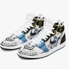 Custom One Piece Trafalgar D Water Law JD1 Anime Shoes Mid Top Sneakers