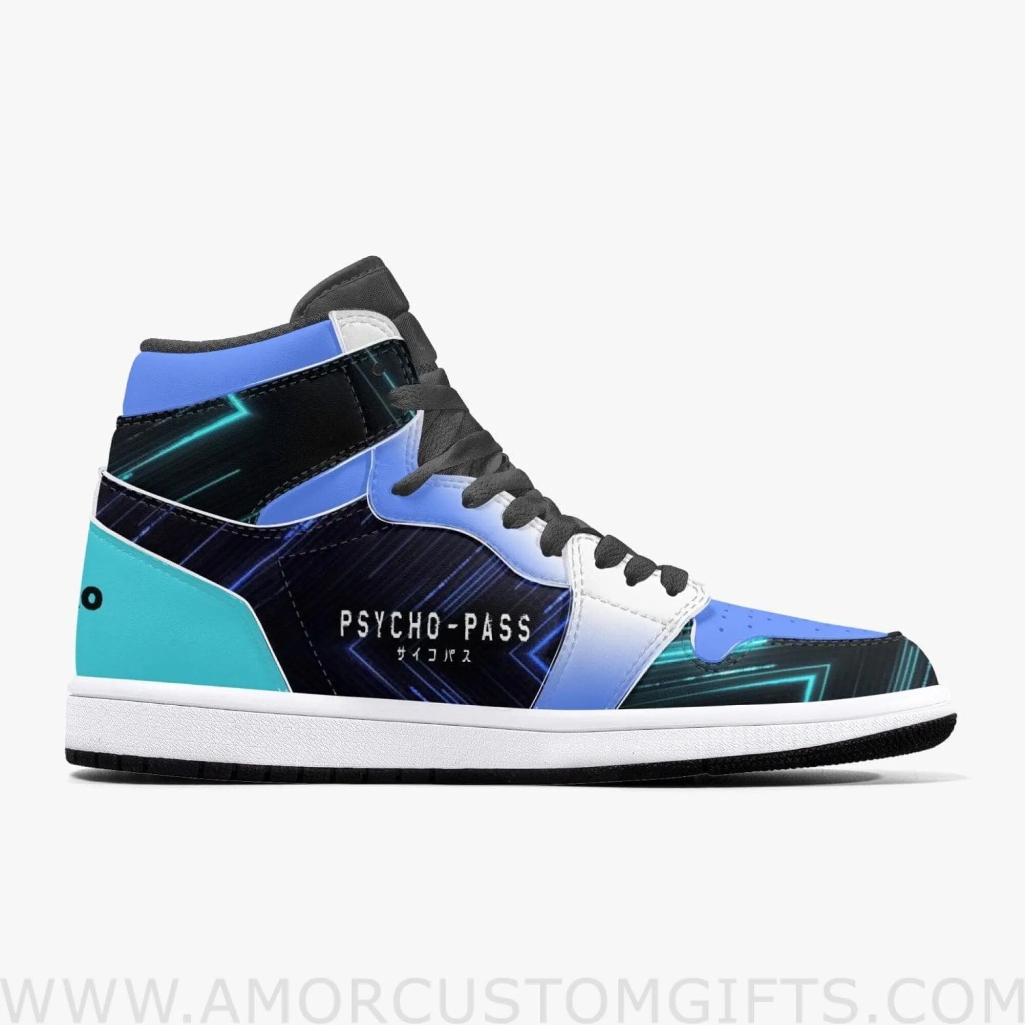 Custom Psycho-Pass Ginoza JD1 Anime Sneakers Mid 1 Basketball Shoes