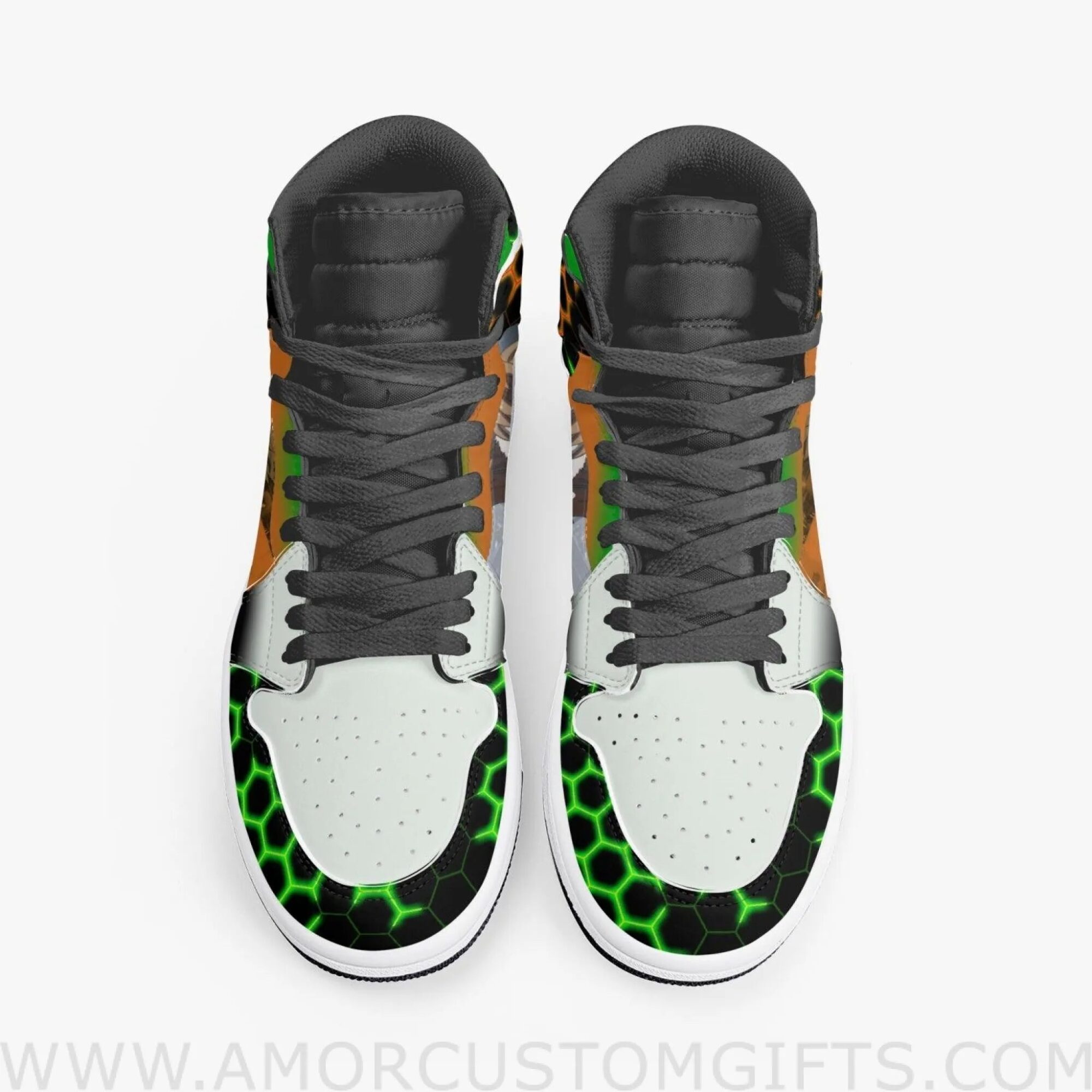 Custom Psycho-Pass Kagari JD1 Anime Sneakers Mid 1 Basketball Shoes