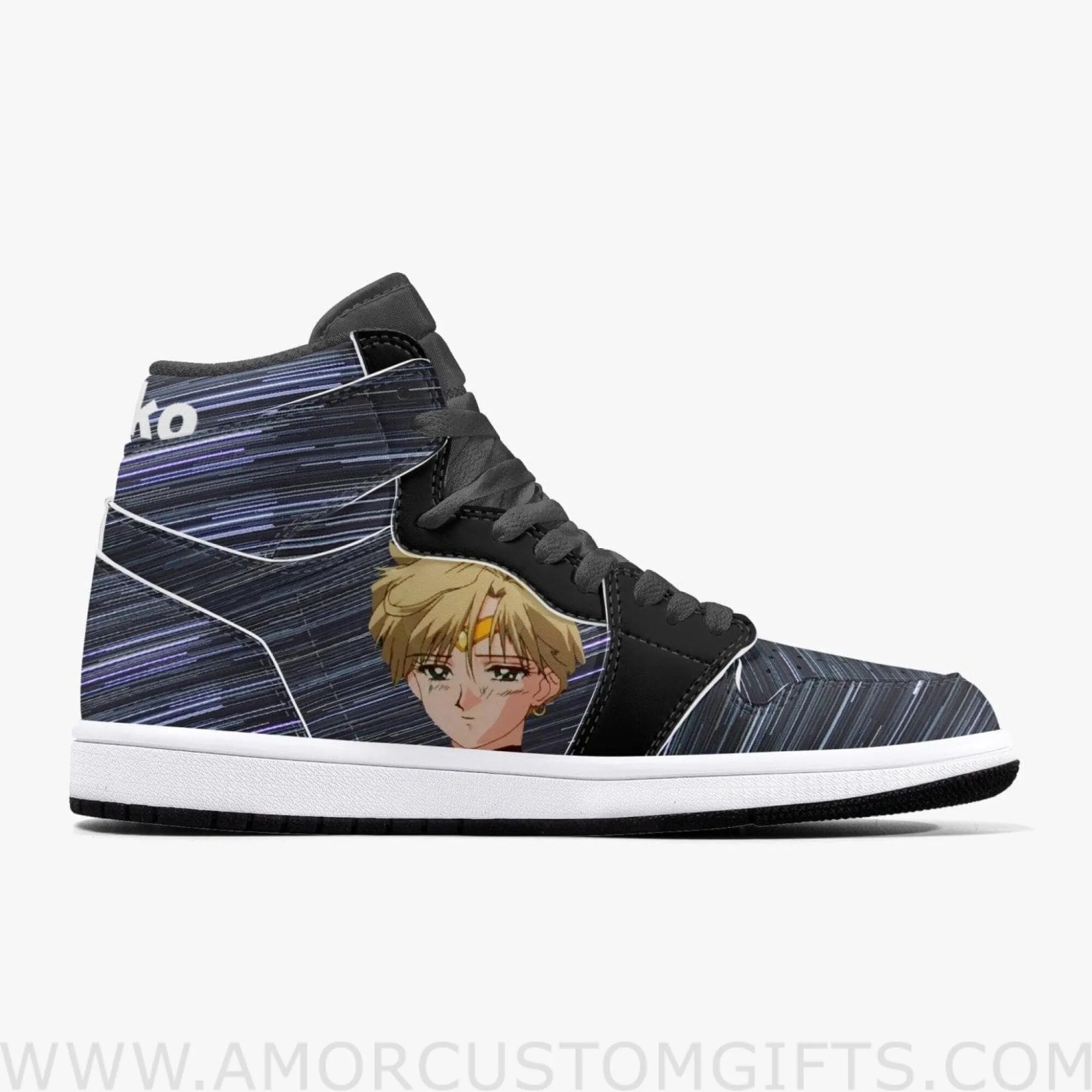 Custom Sailor Moon Sailor Venus JD1 Anime Sneakers Mid 1 Basketball Shoes