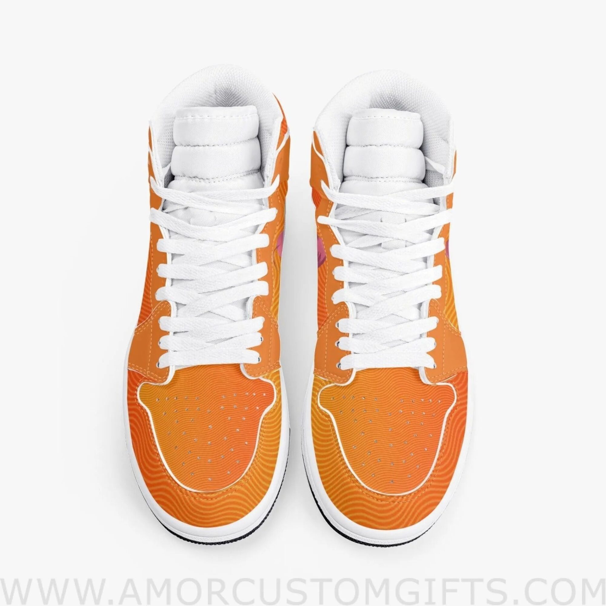 Custom The Devil Is a Part-Timer! Emi Yusa JD1 Anime Sneakers Mid 1 Basketball Shoes