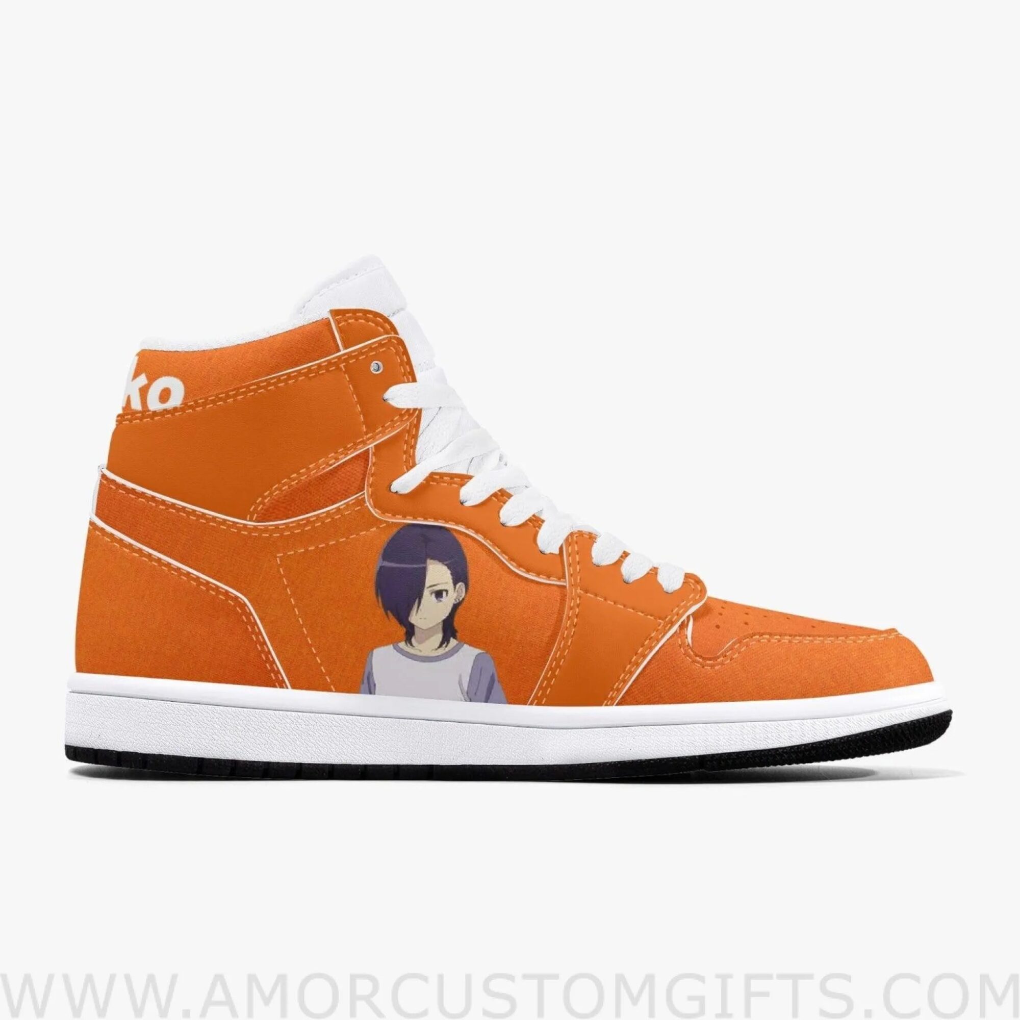 Custom The Devil Is a Part-Timer! Urushihara Hanzou JD1 Anime Sneakers Mid 1 Basketball Shoes