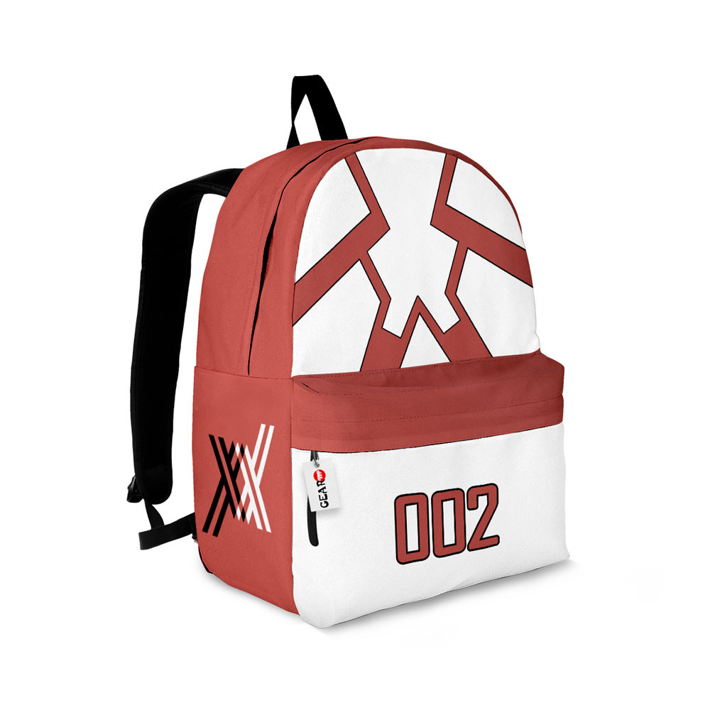 Zero Two Code:002 Darling in the Franxx Backpack Anime Backpack