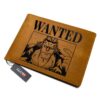 Franky Wanted Leather Wallet Anime