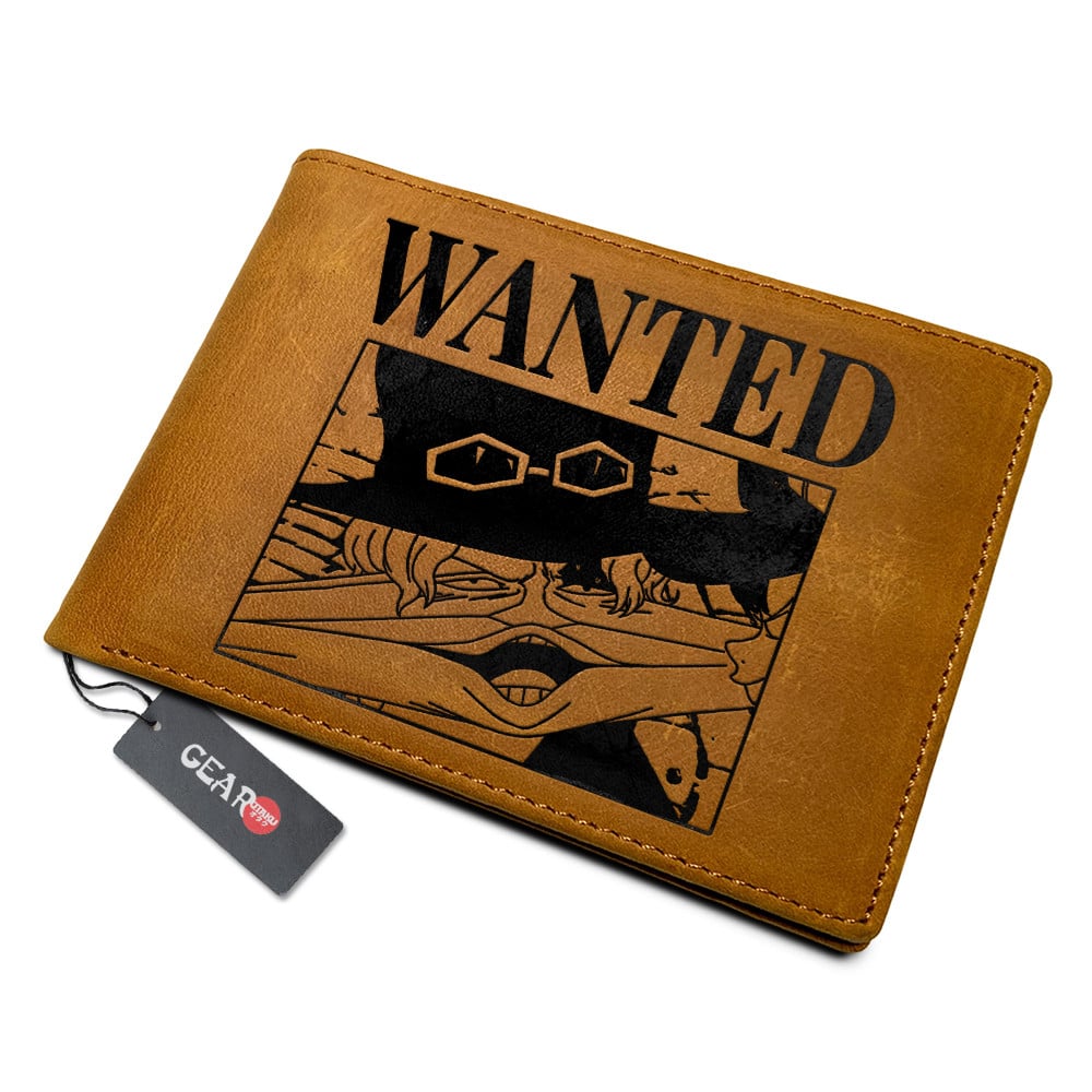 Sabo Wanted Leather Wallet Anime