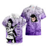 Manga Style Genya Shinazugawa Hawaiian Shirt Demon Slayer Hawaiian Shirt Anime Hawaiian Shirt