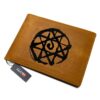 Blood Seal Leather Wallet Anime Personalized