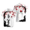 Japan Cherry Blossom Style Nico Robin Hawaiian Shirt One Piece Hawaiian Shirt Anime Hawaiian Shirt