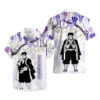 Wisteria Style Gyomei Himejima Hawaiian Shirt Demon Slayer Hawaiian Shirt Anime Hawaiian Shirt