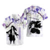 Wisteria Style Yoriichi Tsugikuni Hawaiian Shirt Demon Slayer Hawaiian Shirt Anime Hawaiian Shirt