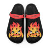 Calcifer Howl's Moving Castle Clogs Shoes