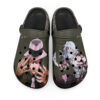 Muzan Kibutsuji Demon Slayer Clogs Shoes Custom