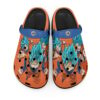 Goku Blue Dragon Ball Z Clogs Shoes Pattern Style