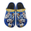 Vegeta Blue Dragon Ball Z Clogs Shoes Pattern Style