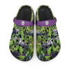 Cell Dragon Ball Z Clogs Shoes Pattern Style