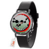 Gyutaro Demon Slayer Anime Leather Band Wrist Watch Personalized