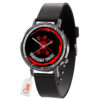 Tengen Uzui Demon Slayer Anime Leather Band Wrist Watch Personalized