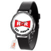 Red Ribbon Army Dragon Ball Z Anime Leather Band Wrist Watch Personalized