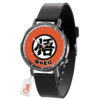 Goku Kanji Dragon Ball Z Anime Leather Band Wrist Watch Personalized