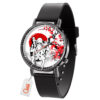 Master Roshi Dragon Ball Z Anime Leather Band Wrist Watch Japan Cherry Blossom