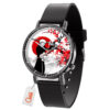 Law One Piece Anime Leather Band Wrist Watch Japan Cherry Blossom