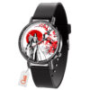 Boa Hancock One Piece Anime Leather Band Wrist Watch Japan Cherry Blossom