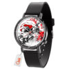 Luffy Gear 4 One Piece Anime Leather Band Wrist Watch Japan Cherry Blossom