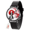 Sabo One Piece Anime Leather Band Wrist Watch Japan Cherry Blossom