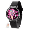 Bulma Dragon Ball Z Anime Leather Band Wrist Watch Moon Clouds Style