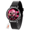 Goku Black Rose Dragon Ball Z Anime Leather Band Wrist Watch Moon Clouds Style