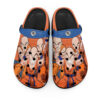 Krillin Dragon Ball Z Clogs Shoes Pattern Style