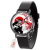 Genya Demon Slayer Anime Leather Band Wrist Watch Japan Cherry Blossom